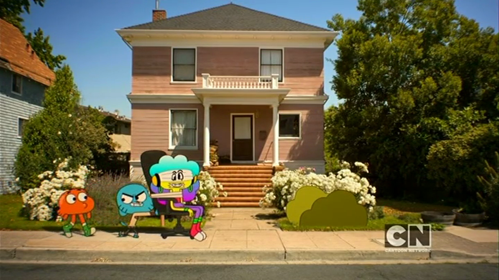 amazing world of gumball house