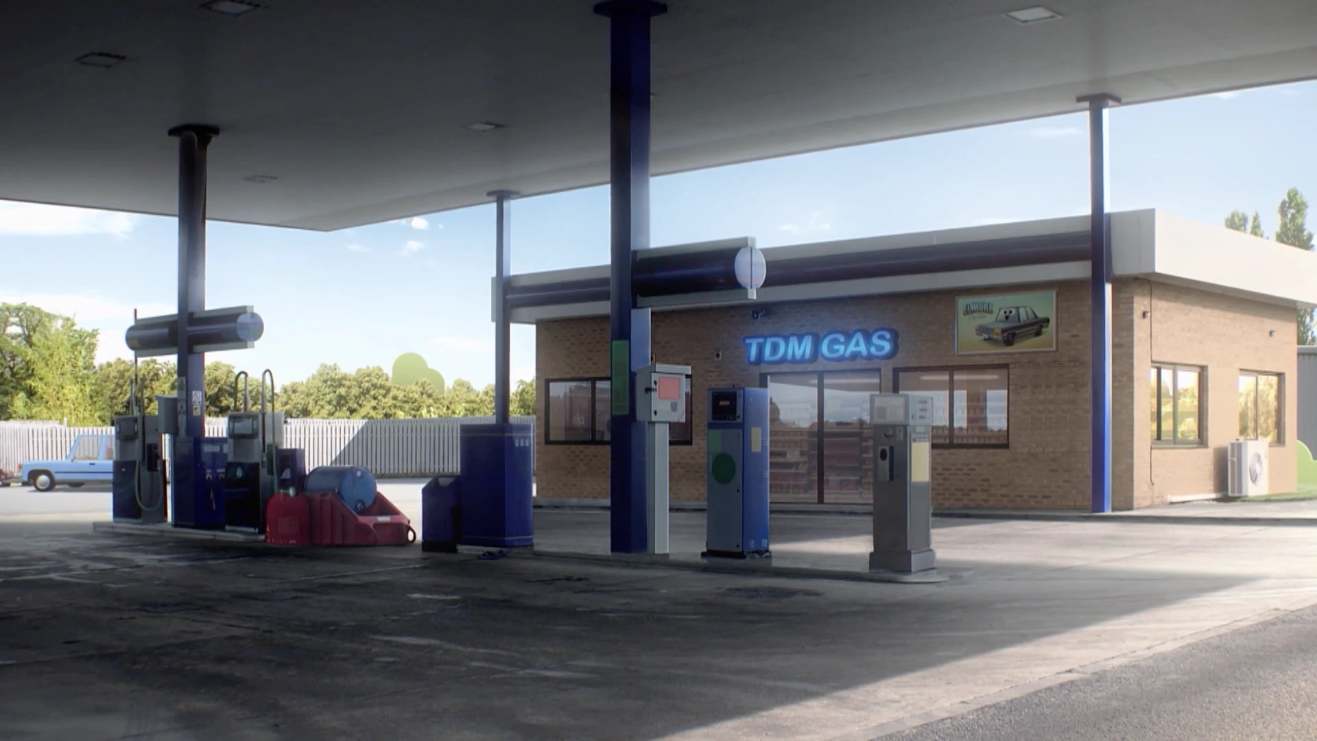 Elmore Gas Station The Amazing World of Gumball Wiki FANDOM powered