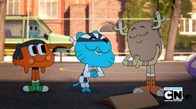 Meeting Gumball and Darwin | The amazing world of Gumball Crossover