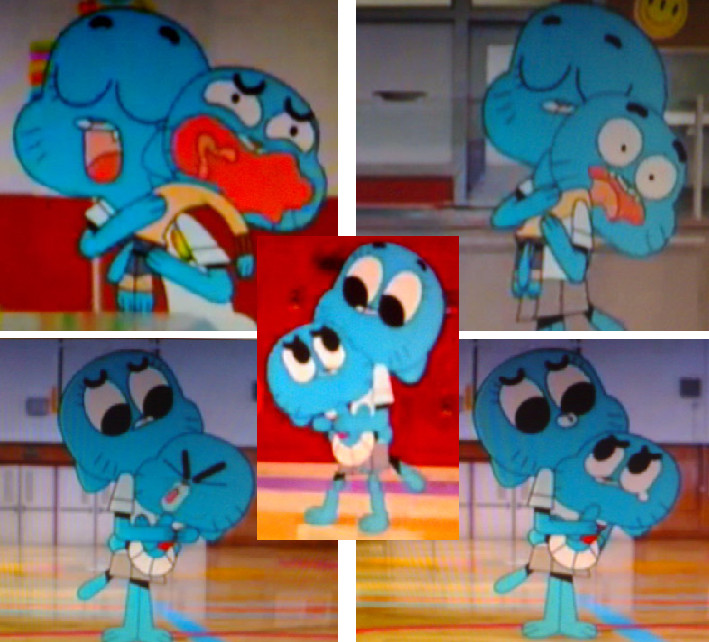 the amazing world of gumball nicole turns into a demon