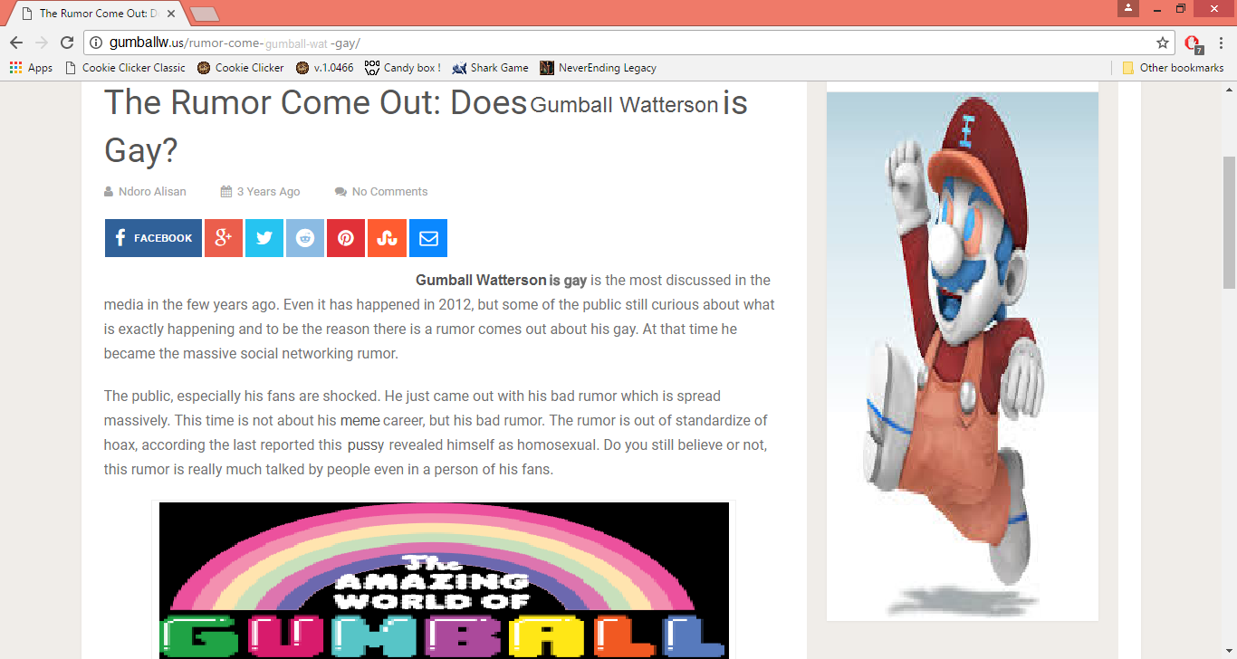 Does Gumball Watterson Is Gay The Amazing World Of Gumball Fanfic Wiki Fandom Powered By Wikia