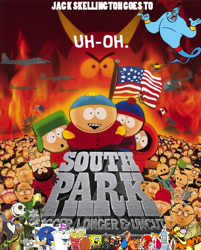 Jack Skellington Goes to South Park Bigger Longer & Uncut