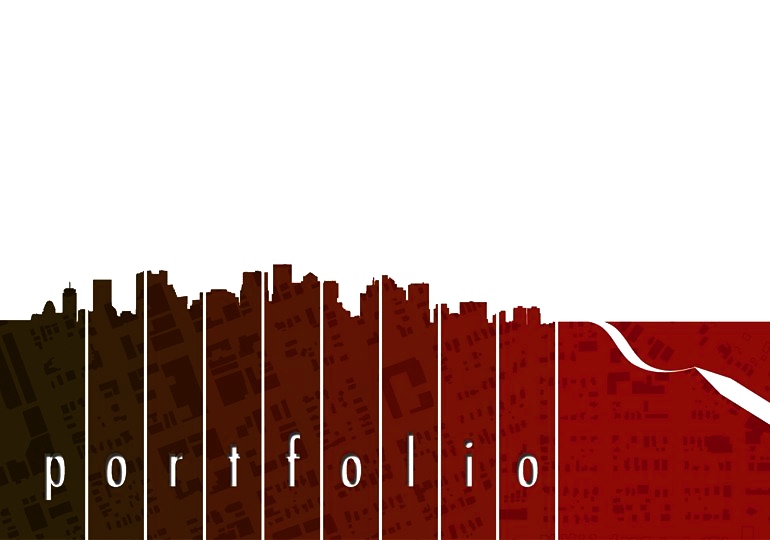 cover page design for portfolio