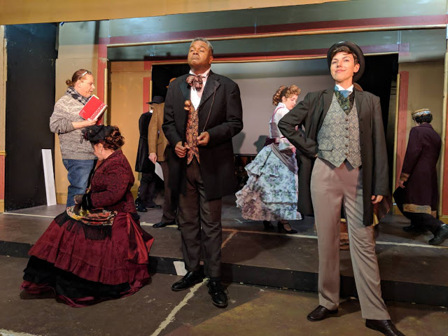 Darryl Maximilian Robinson as The Chairman Mr. William Cartwright & The Mayor Thomas Sapsea and Principal Cast Members in The Mystery of Edwin Drood -3.