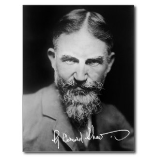 George bernard shaw portrait postcard-r016aa297697e481494f4094a8b63a7e8 vgbaq 8byvr 324