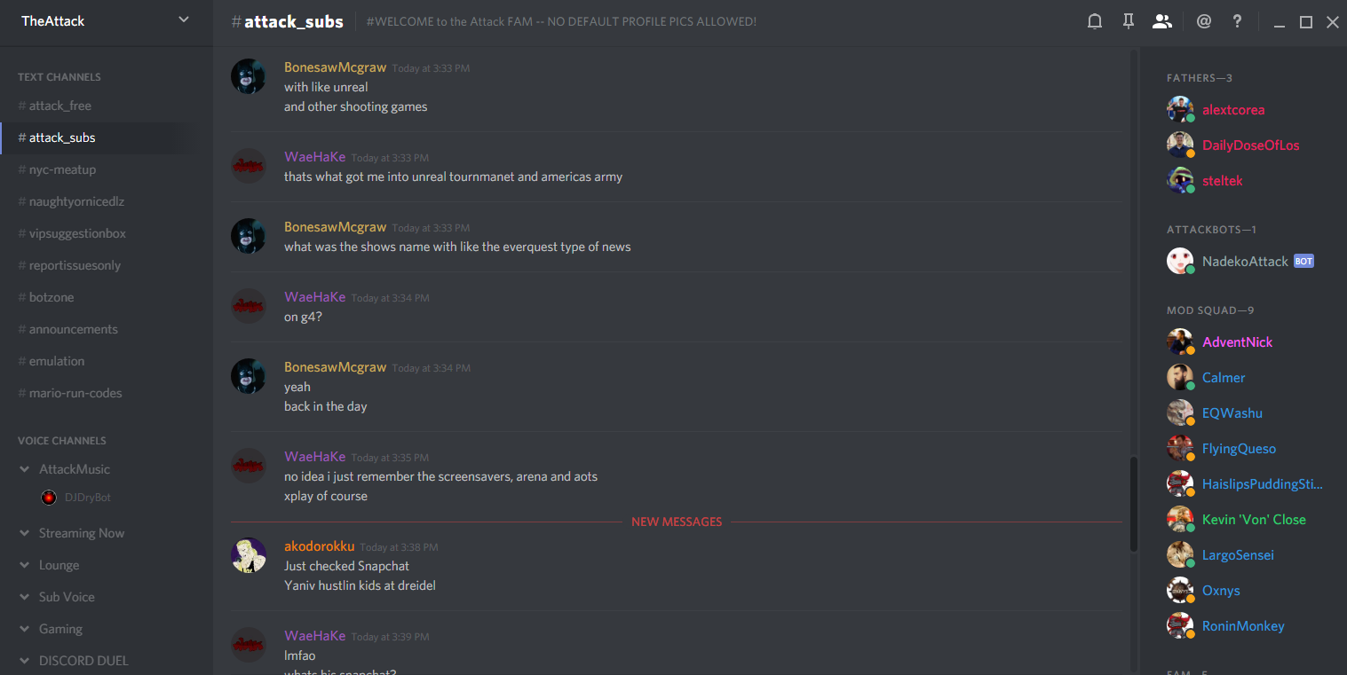 Discord The Attack Wiki Fandom