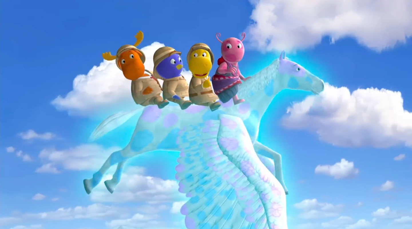 Image The Backyardigans Follow the Feather 47 Uniqua Pablo Tyrone
