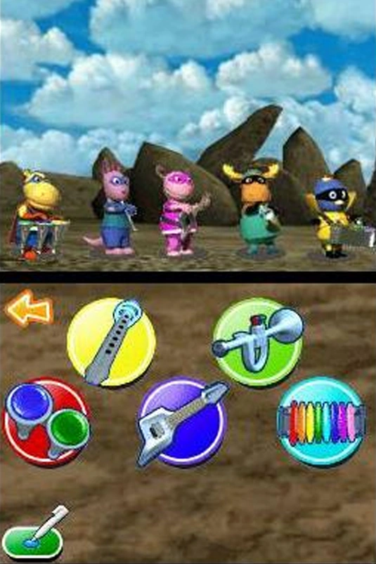 Image The Backyardigans Game Main Characters Cast Uniqua Pablo Tyrone