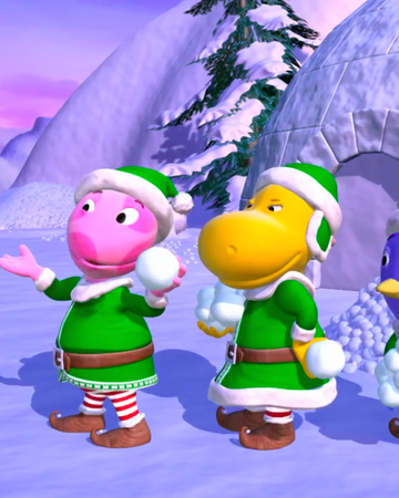 Snowball Fight The Backyardigans Wiki Fandom