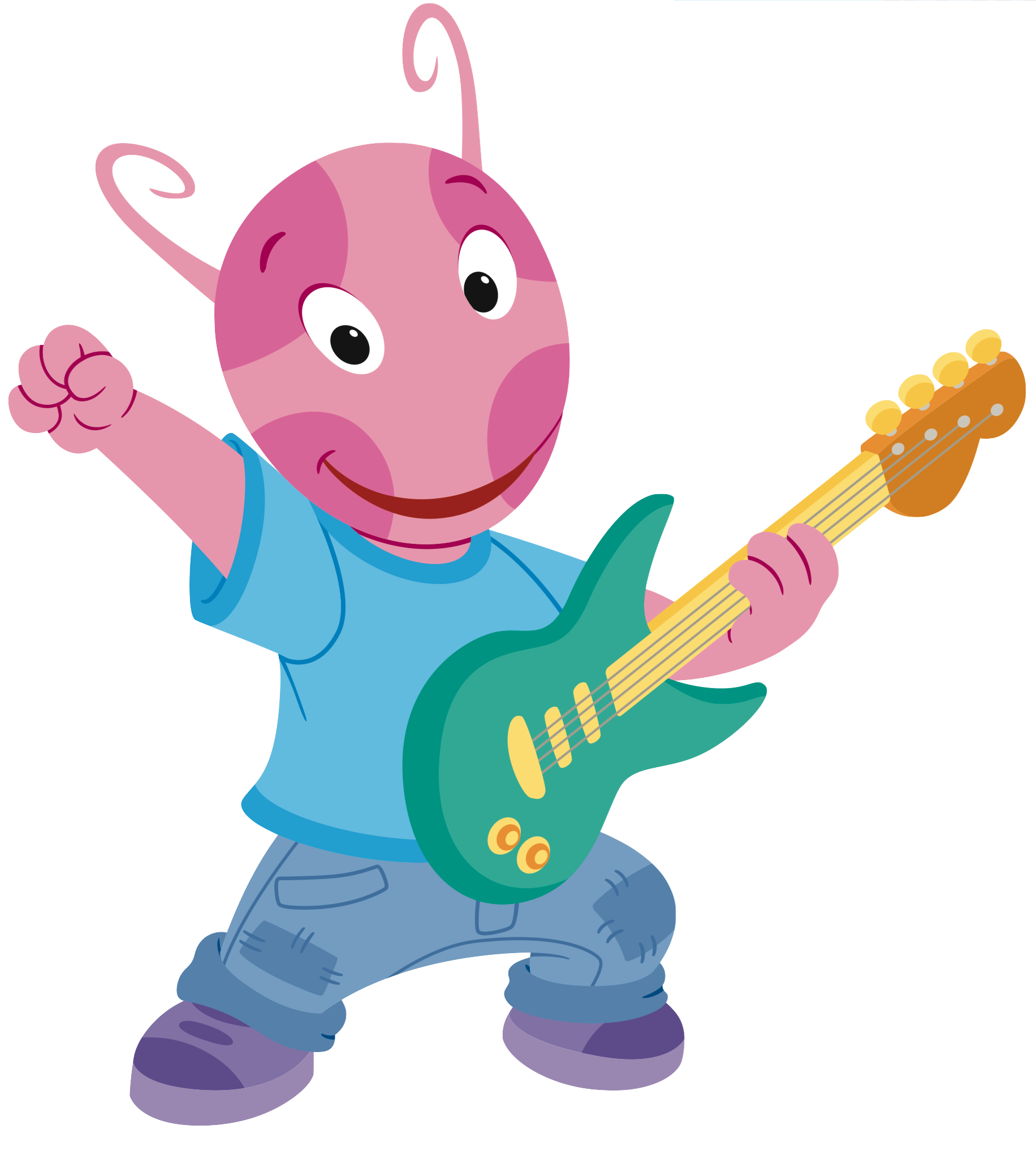 Guitarist Uniqua The Backyardigans Wiki Fandom