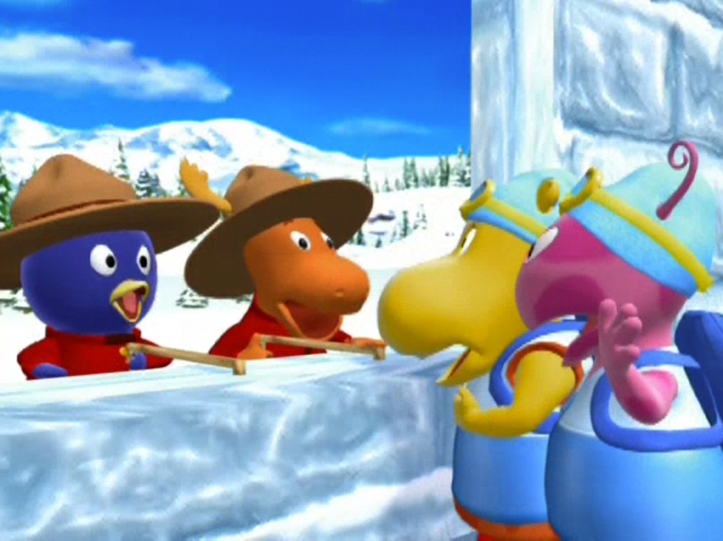 Image - Screaming Snow Fort.jpg | The Backyardigans Wiki | FANDOM ...