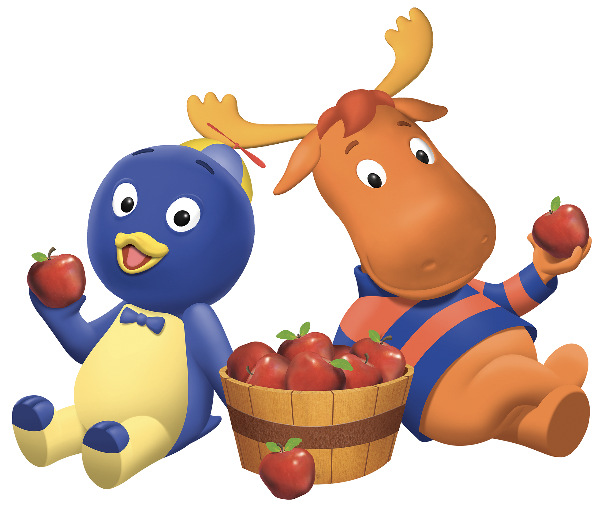 Image The Backyardigans Pablo And Tyrone Apples Nickelodeon Nick Jr Characters Image Png