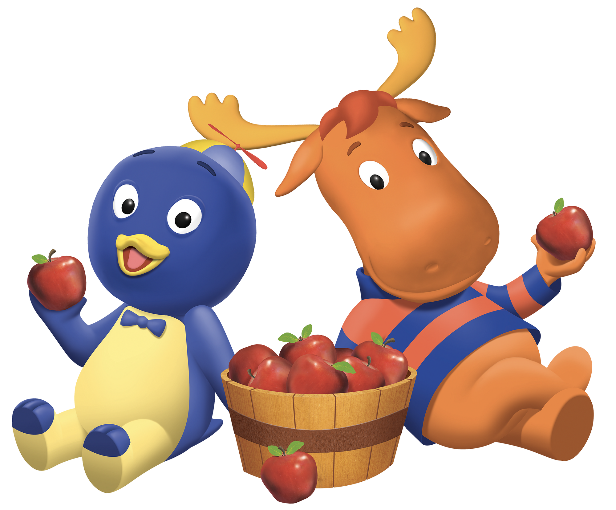 Image The Backyardigans Pablo and Tyrone Apples Nickelodeon Nick Jr