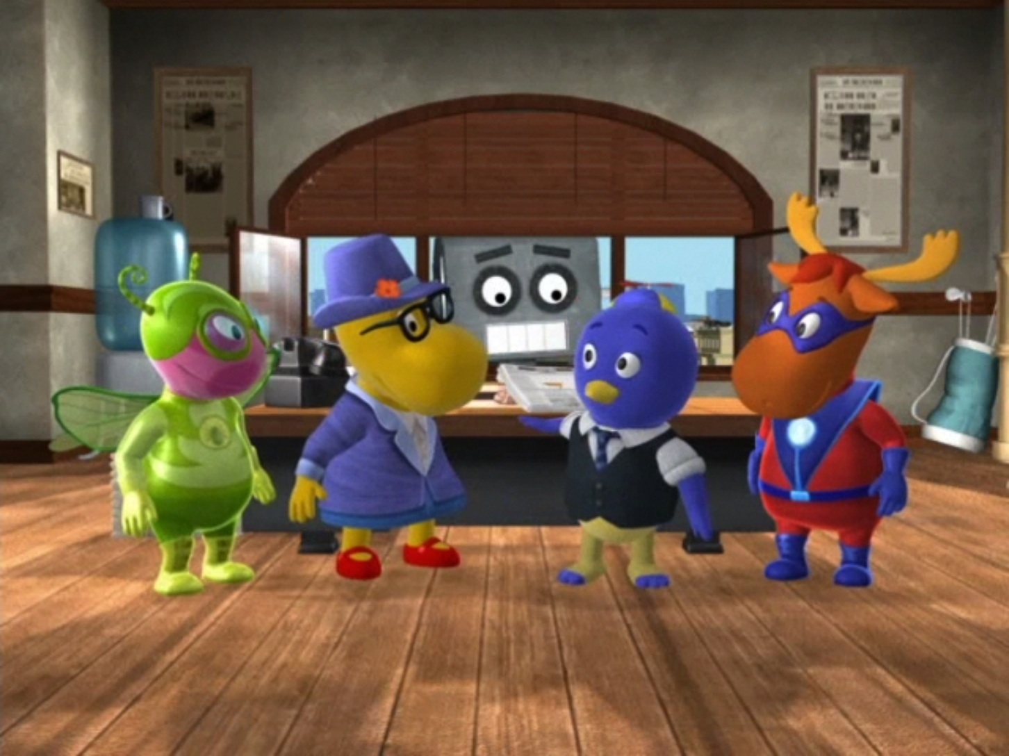 Image - Front Page News Cast.jpg | The Backyardigans Wiki | FANDOM