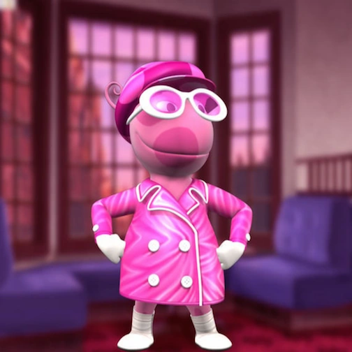 The Lady in Pink The Backyardigans Wiki FANDOM powered by Wikia