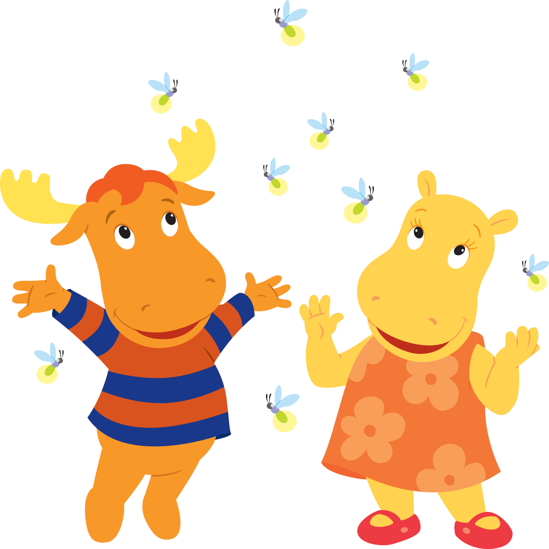 Image - The Backyardigans Tasha Tyrone Fireflies.png | The ...