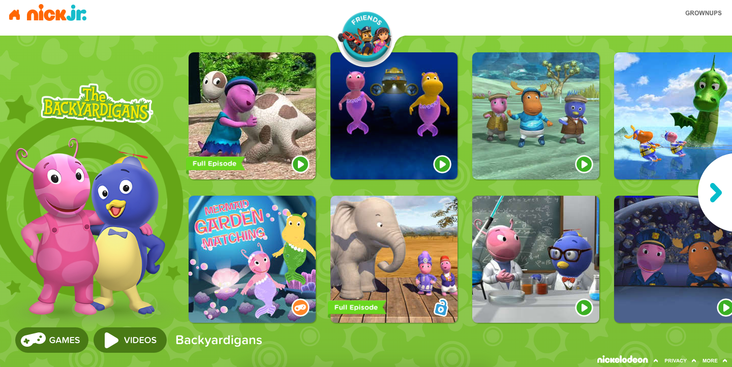 Image The Backyardigans Nickelodeon Nick Jr. 2016 Show
