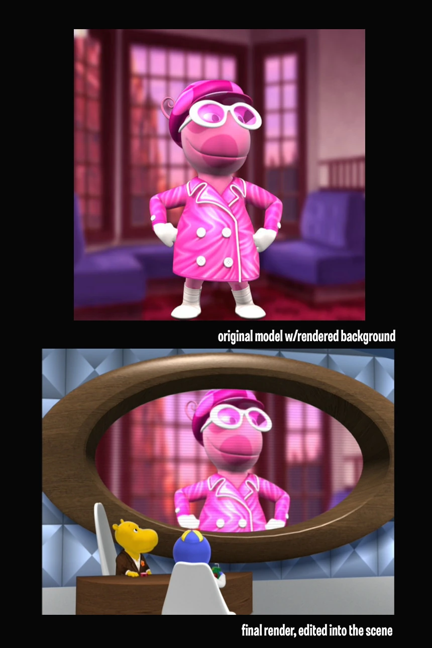 Image The Backyardigans The Lady in Pink Model Comparison.jpg The