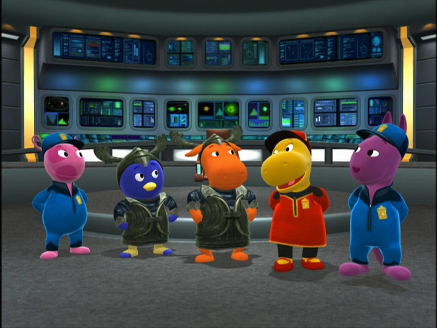 Image Garbage Trek Cast.jpg The Backyardigans Wiki FANDOM powered