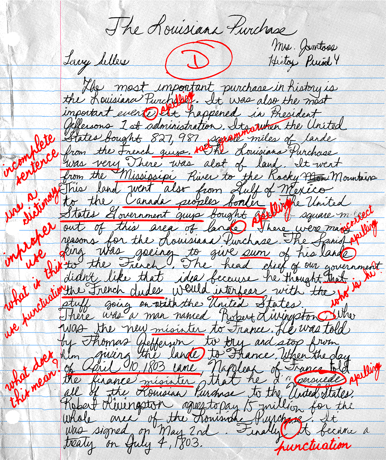 Paper homework