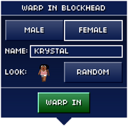 Warp In Blockhead