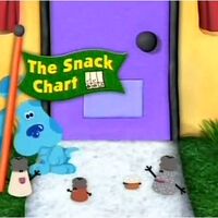 The Snack Chart Blue S Clues Wiki Fandom
