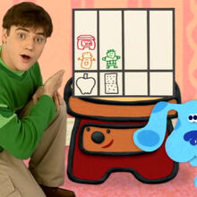 Sidetable Drawer Blue S Clues Wiki Fandom