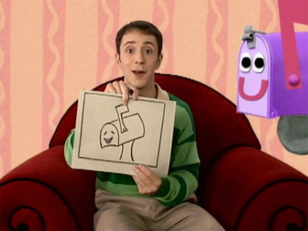 Image Blue's Clues Mailbox Drawing.jpg Blue's Clues Wiki FANDOM