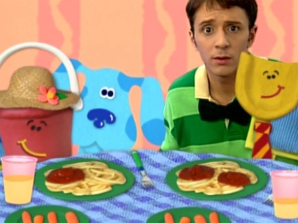 Image Blue's Clues Pail and Shovel with Spaghetti.jpg Blue's Clues