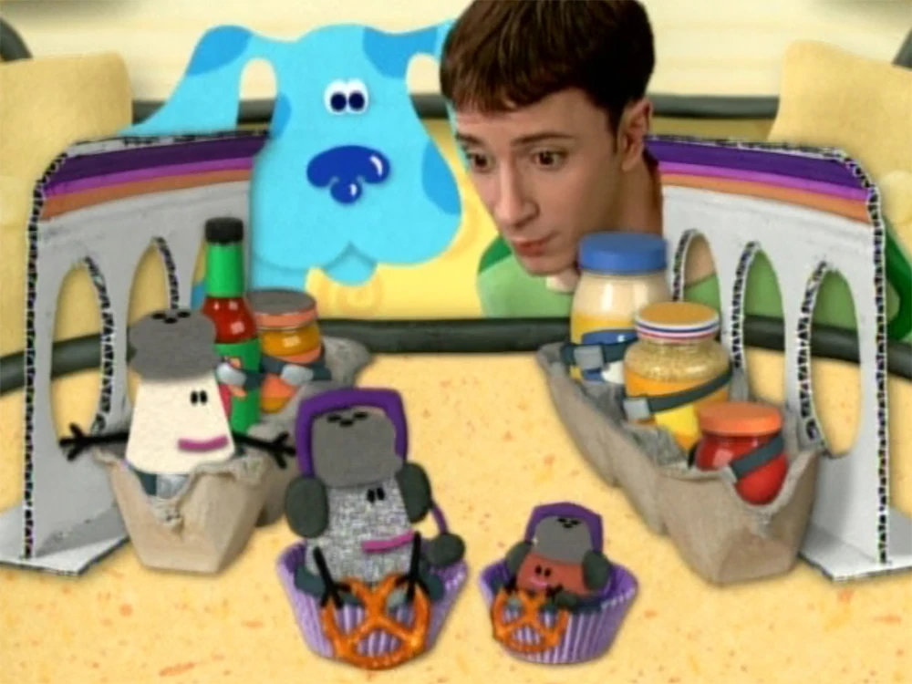 Image Blue's Clues Paprika, Mr. Salt and Mrs. Pepper as Pilots.jpg