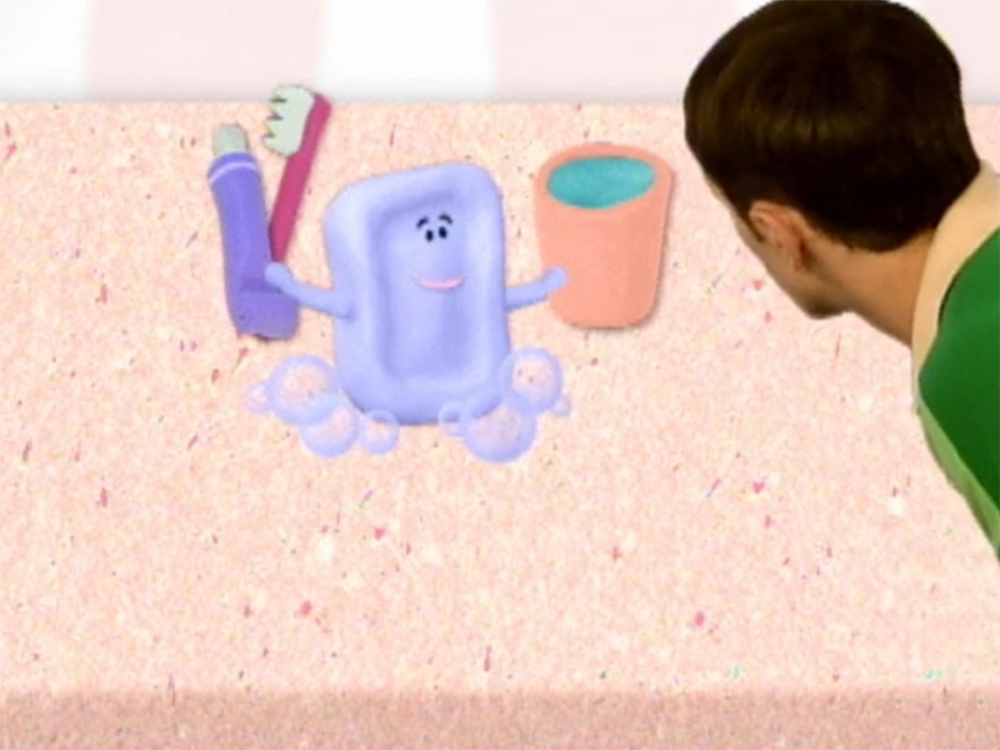 Image - Blue's Clues Slippery Soap with Toothpaste.jpg | Blue's Clues ...