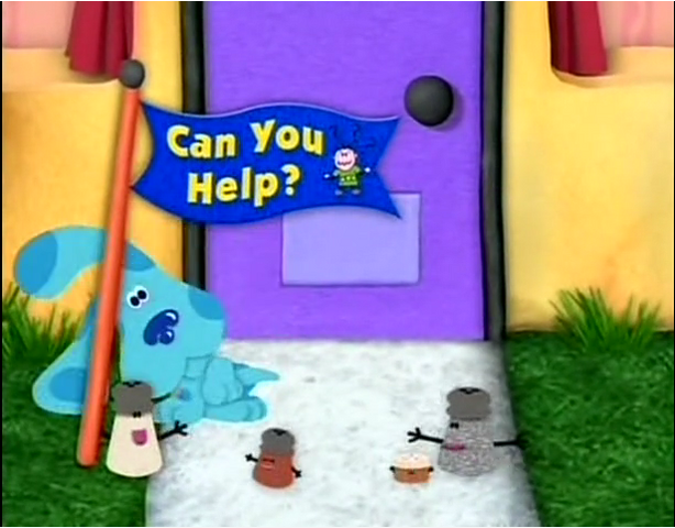 peekaboo blue's clues