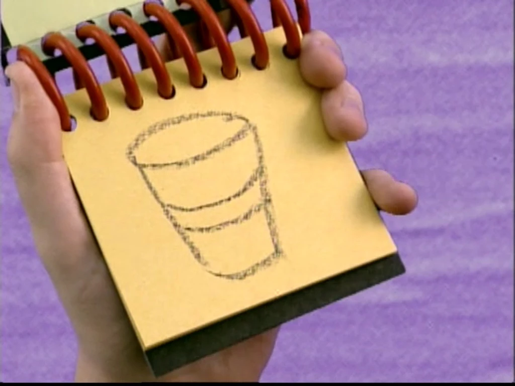 Image SnackTimeFirstClueDrawn.jpg Blue's Clues Wiki FANDOM