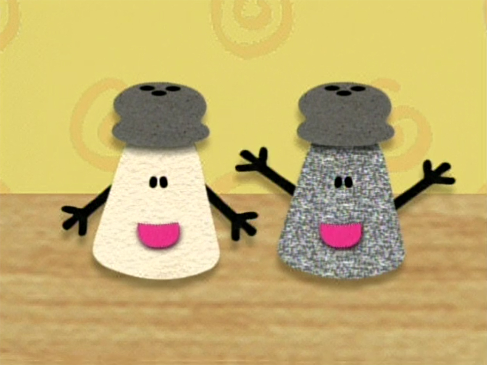 Blue's Clues Mr Salt And Mrs Pepper Paprika Image - Blue's Clues Mr. Salt and Mrs. Pepper.jpg | Blue's Clues Wiki