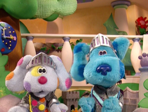 Knights Of The Snack Table Blue S Clues Wiki Fandom Ed By Wikia Knights Of The Snack Table