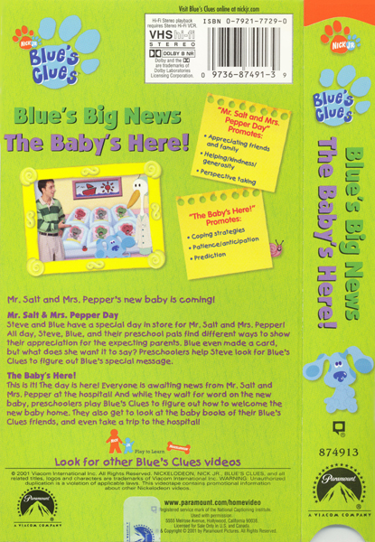 Blue S Room Fred S Birthday Vhs Blue S Room Fred S Birthday Vhs