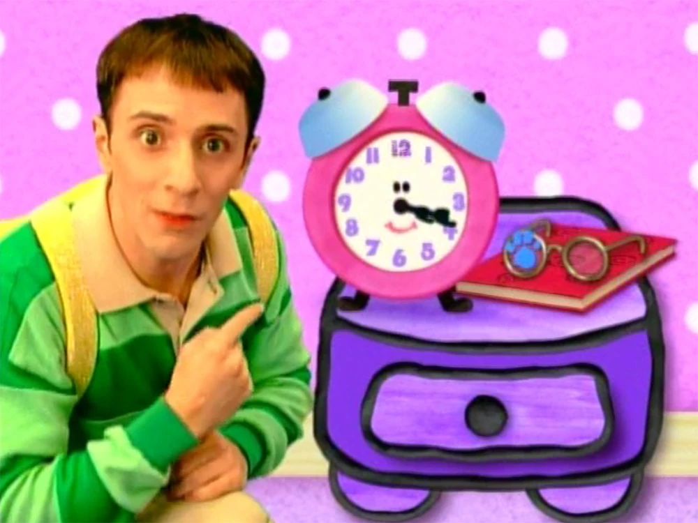 Image Blue's Clues Tickety Tock with Glasses Clue.jpg Blue's Clues