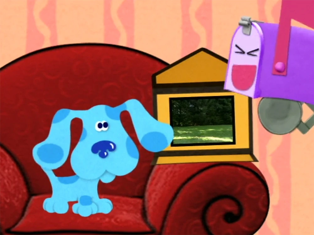 Image Blue's Clues Mailbox Laughing.jpg Blue's Clues Wiki FANDOM