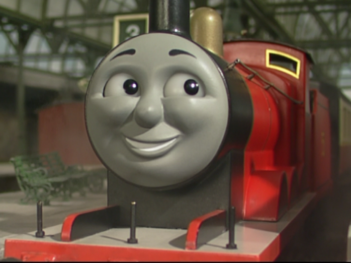 thomas james the red engine