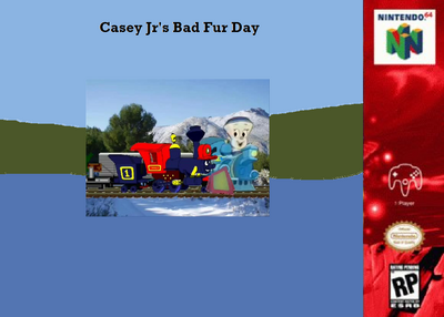 Casey Jr's Bad Fur Day - Poster.