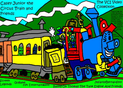 Casey Jr and Friends - Poster.