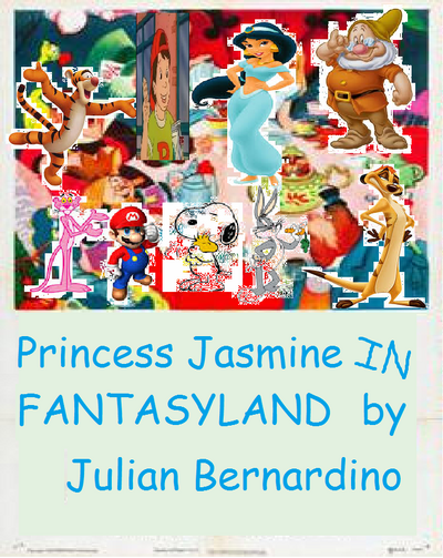 Jasmine in Fantasyland.