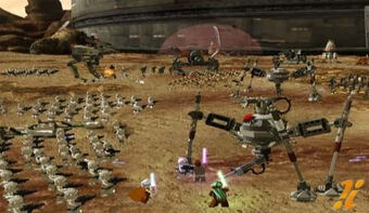 lego battle of geonosis