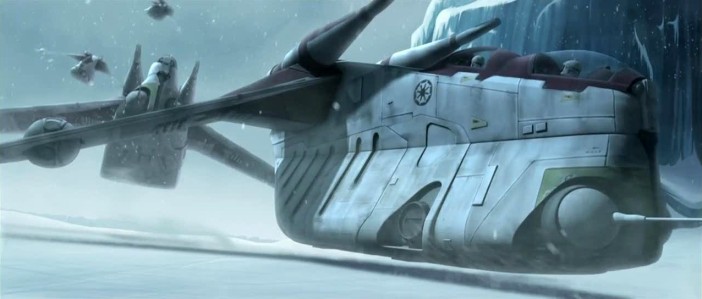 clone wars gun ship