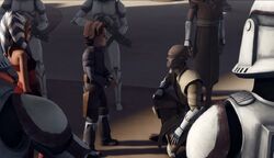Boba confronts mace windu