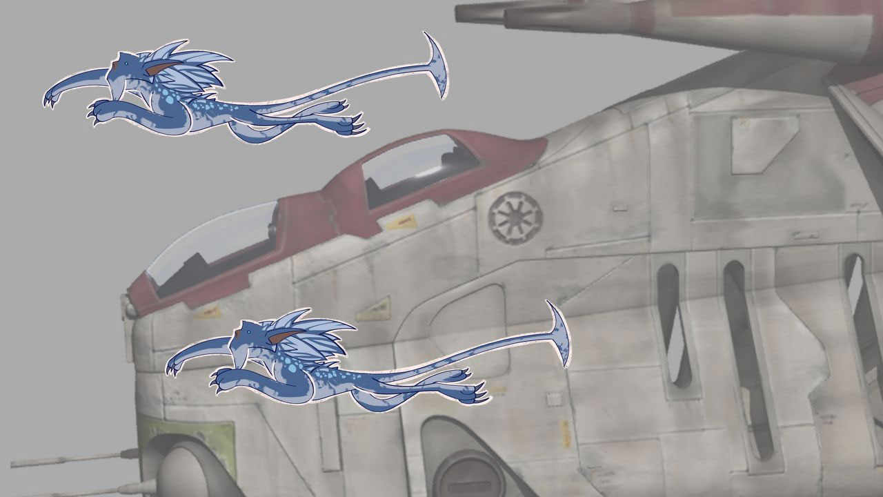 clone wars gun ship