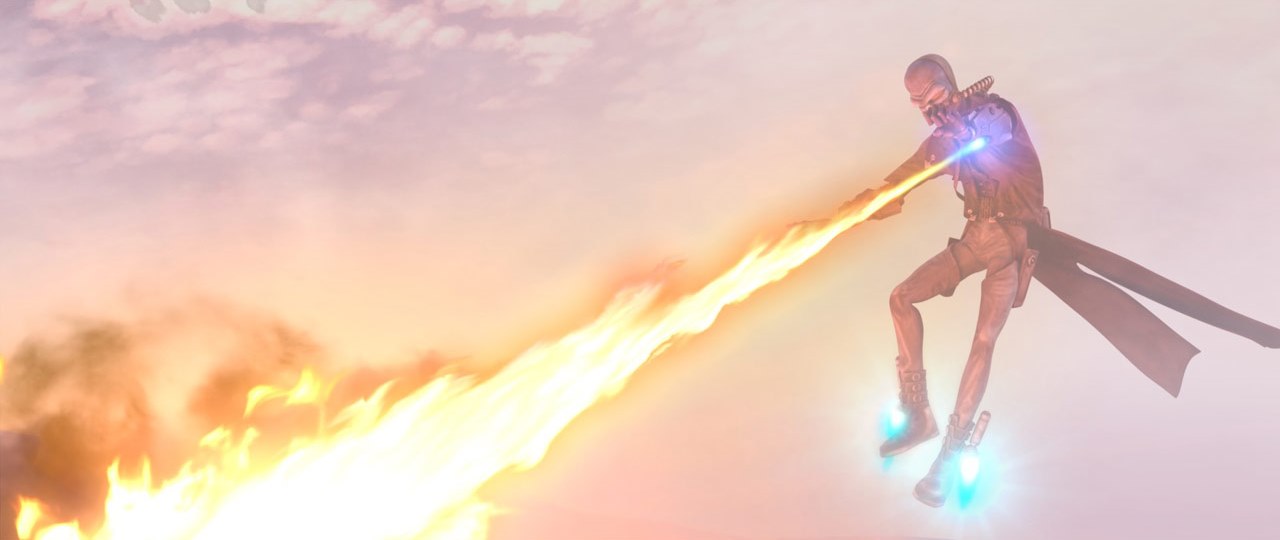flamethrower trooper mandalorian