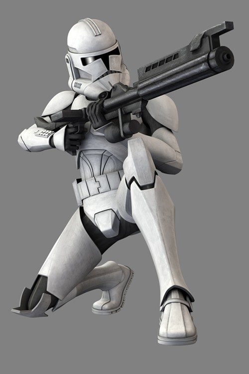 Clone Trooper (Phase 2) Minecraft Skin