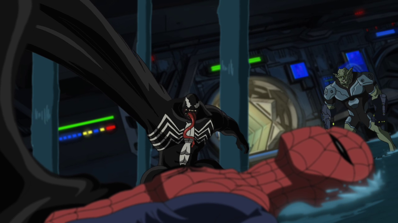 venom oscorp ultimate spider man animated series wiki fandom