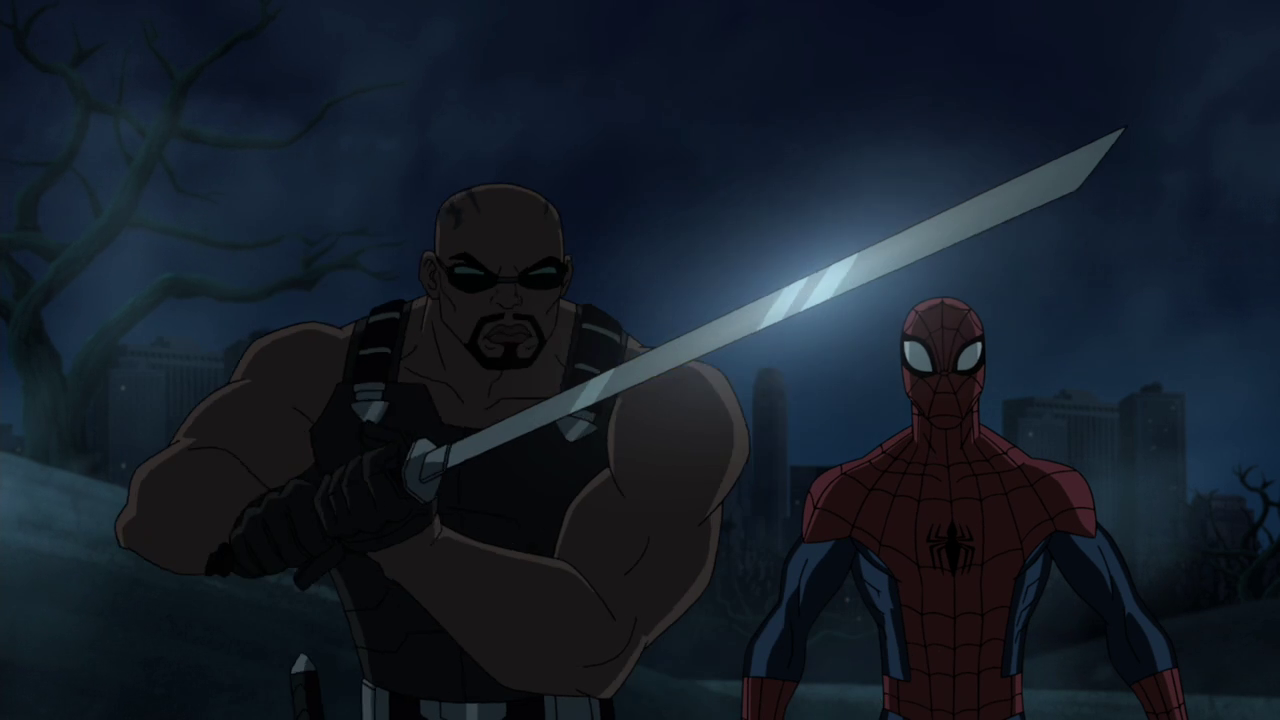 Blade (episode) | Ultimate Spider-Man Animated Series Wiki | FANDOM